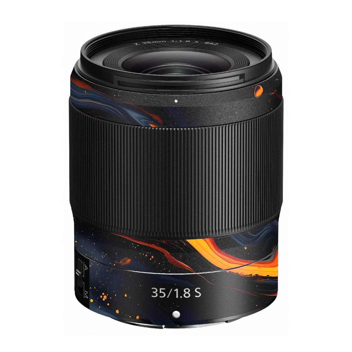 Lava Marble Nikon Nikkor Z 35mm F/1.8 S Camera Lens Skin