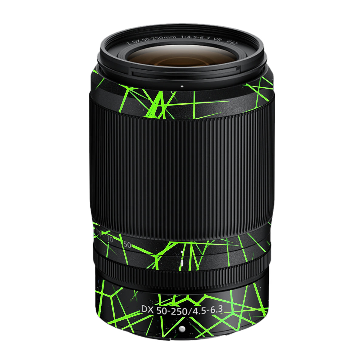Neon Grid Nikon Nikkor Z DX 50-250mm F/4.5-6.3 VR Camera Lens Skin