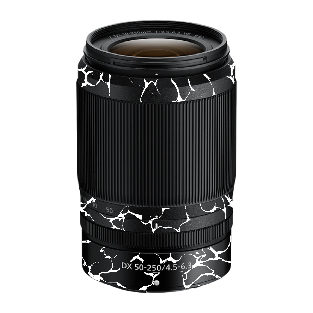 White Web Nikon Nikkor Z DX 50-250mm F/4.5-6.3 VR Camera Lens Skin