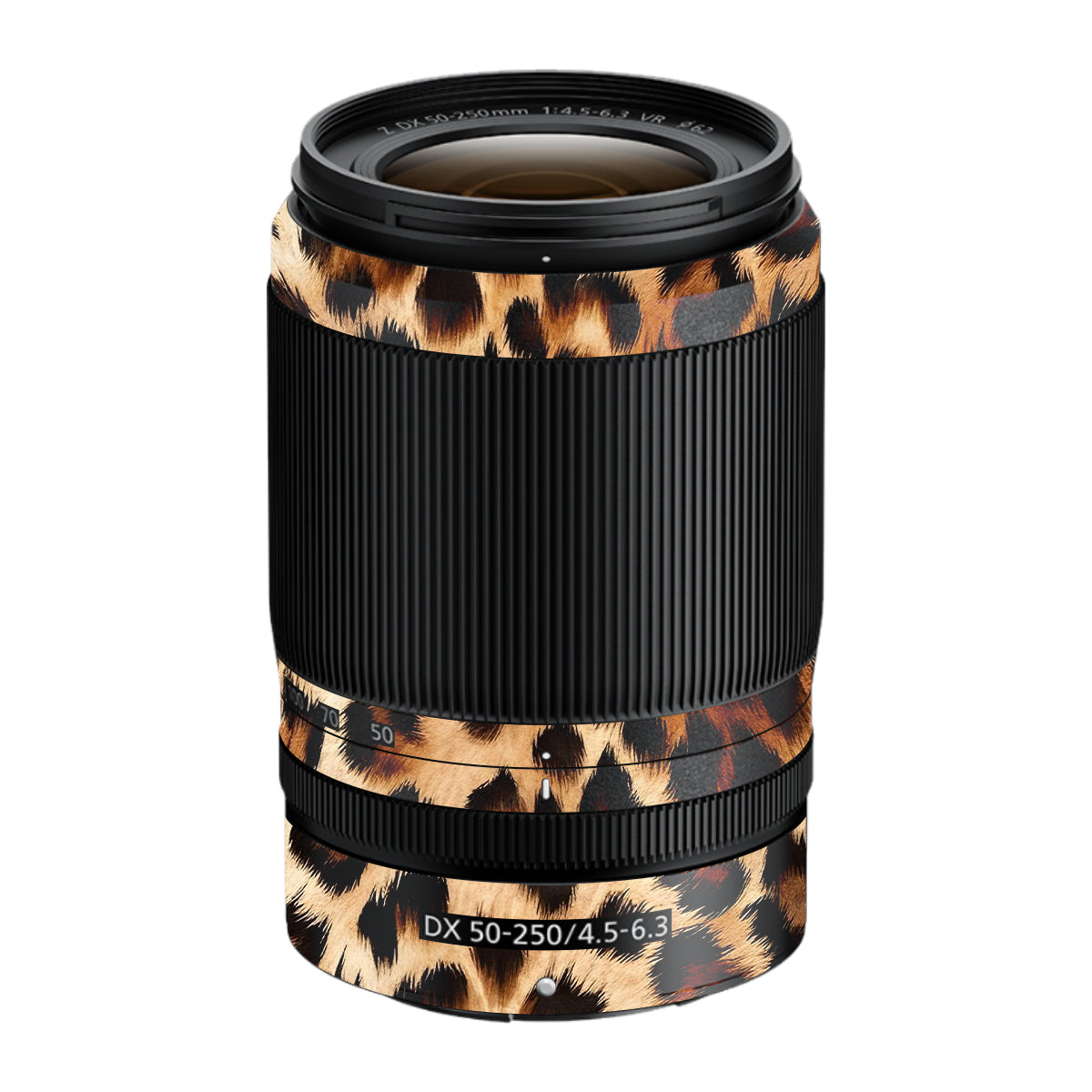 Classic Leopard Spots Nikon Nikkor Z DX 50-250mm F/4.5-6.3 VR Camera Lens Skin