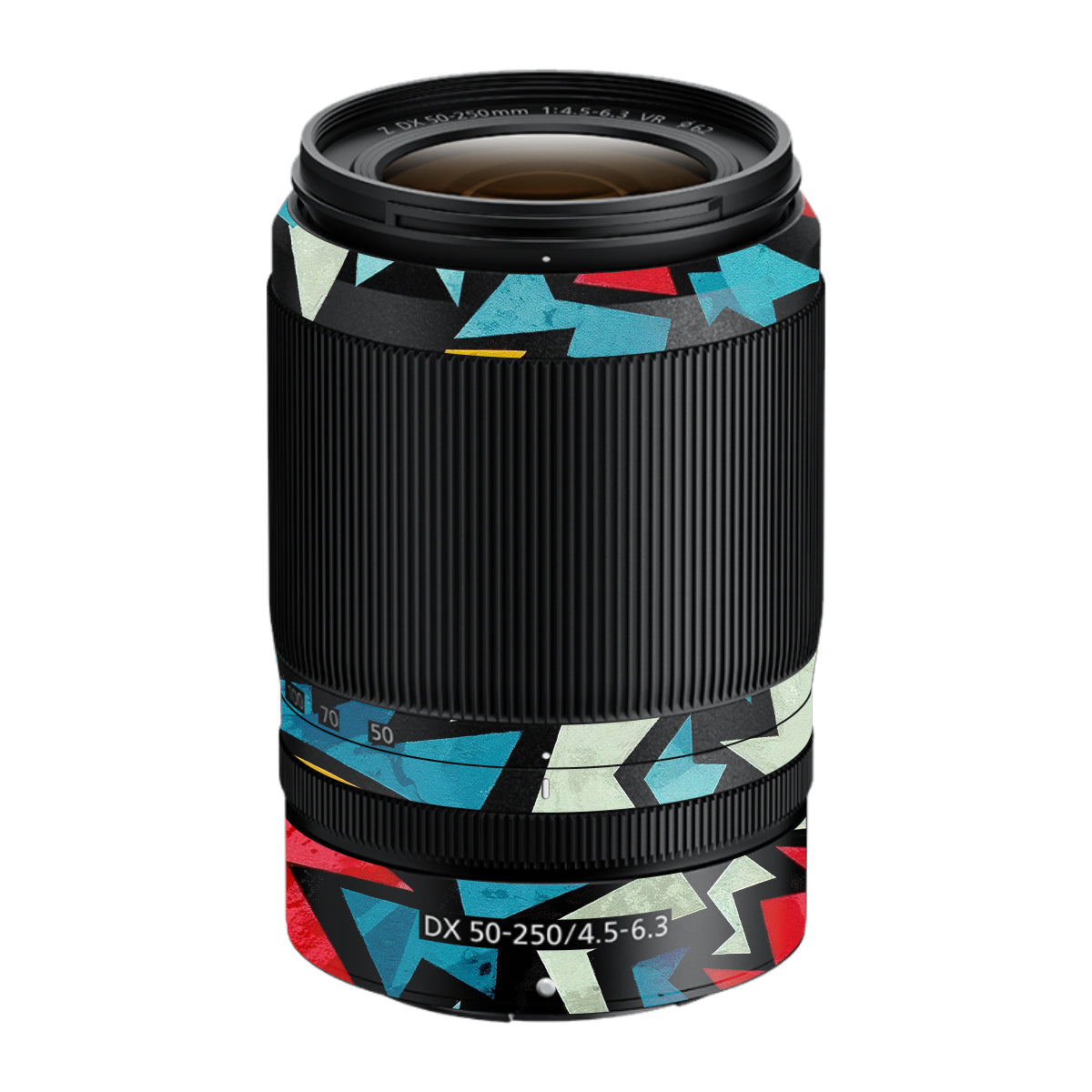 Pop Art Lightning Nikon Nikkor Z DX 50-250mm F/4.5-6.3 VR Camera Lens Skin