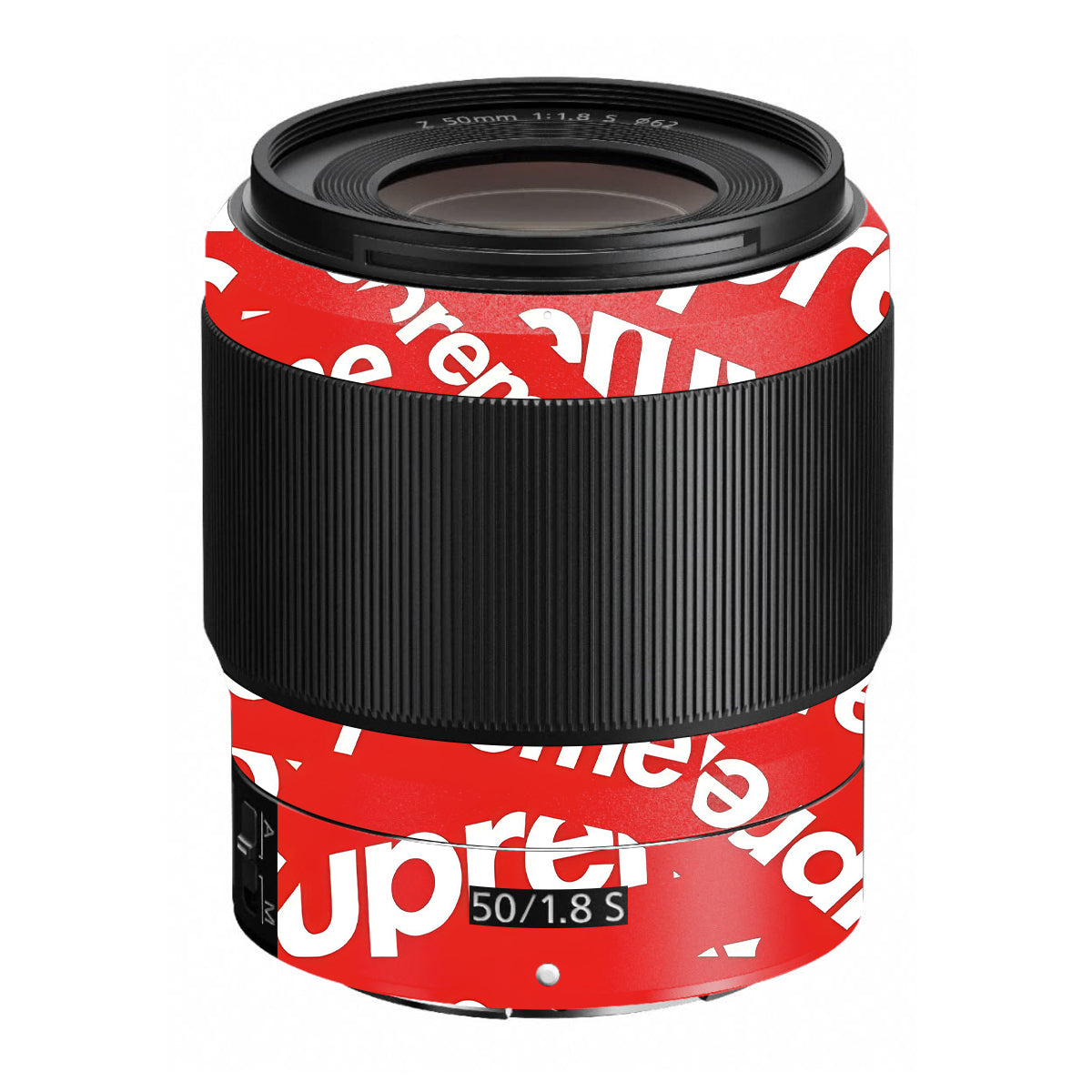 Supreme Red Nikon Nikkor Z 50mm F/1.8 S Camera Lens Skin