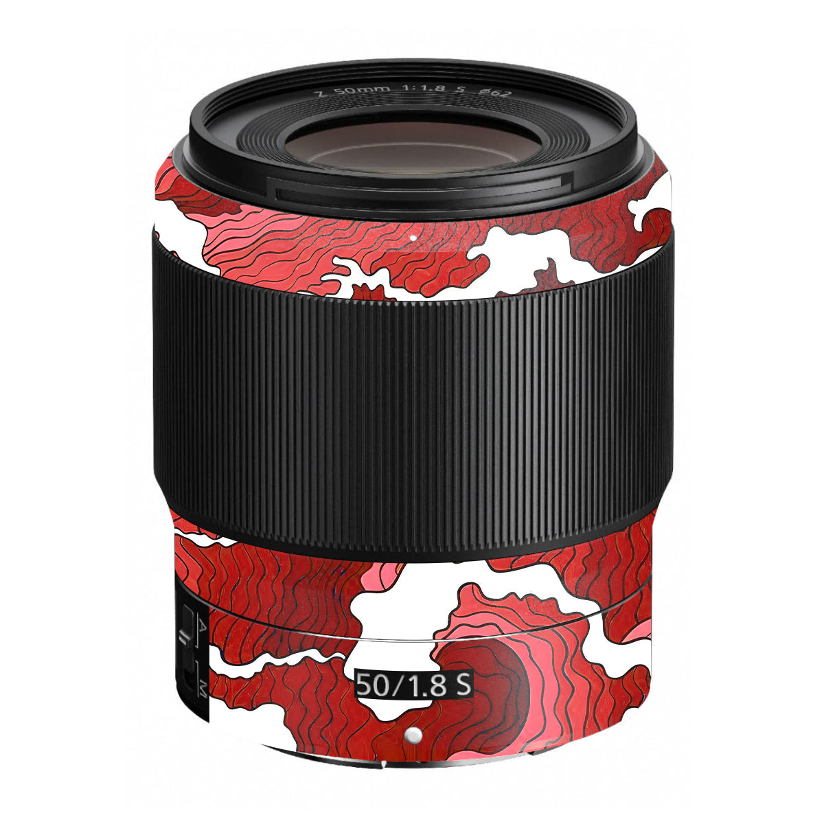 Cherry Waves Nikon Nikkor Z 50mm F/1.8 S Camera Lens Skin