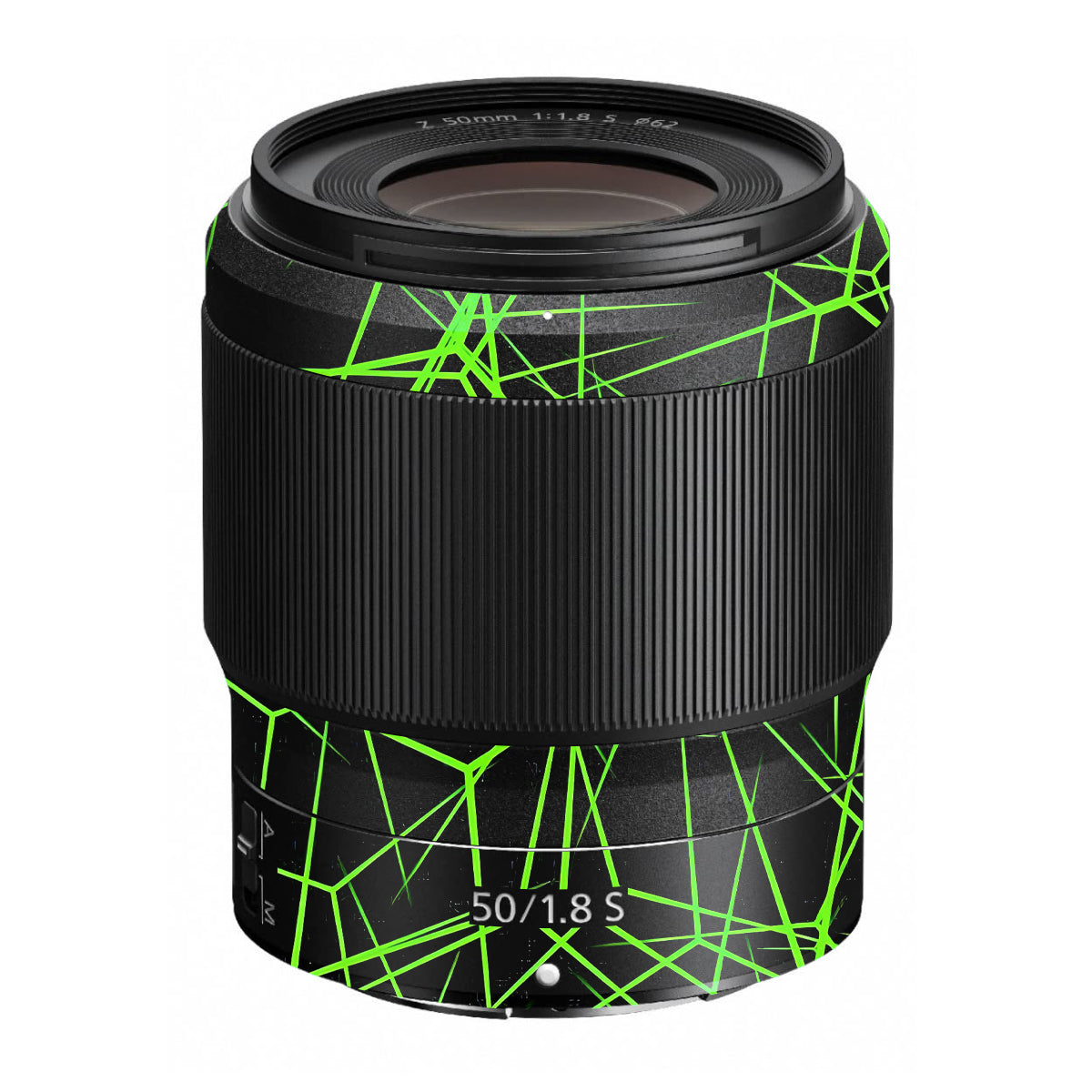Neon Grid Nikon Nikkor Z 50mm F/1.8 S Camera Lens Skin