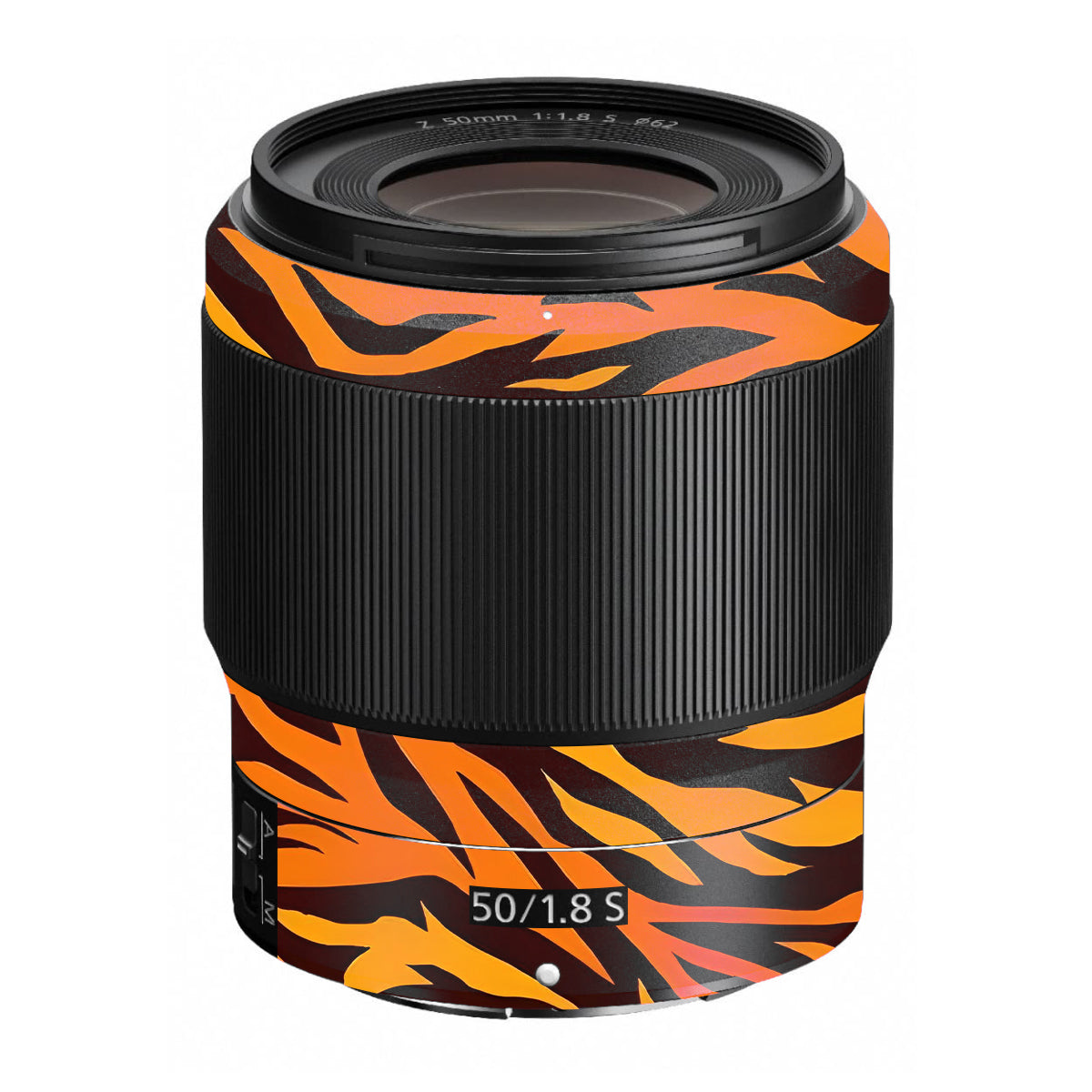 Wild Tiger Stripes Nikon Nikkor Z 50mm F/1.8 S Camera Lens Skin
