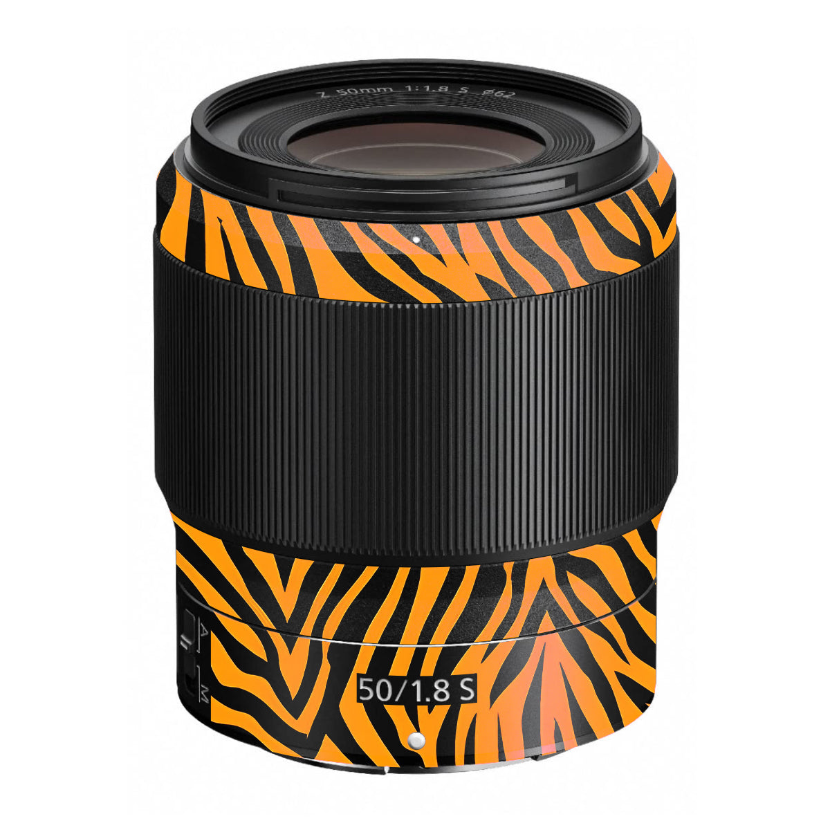 Zebra Gold Pattern Nikon Nikkor Z 50mm F/1.8 S Camera Lens Skin
