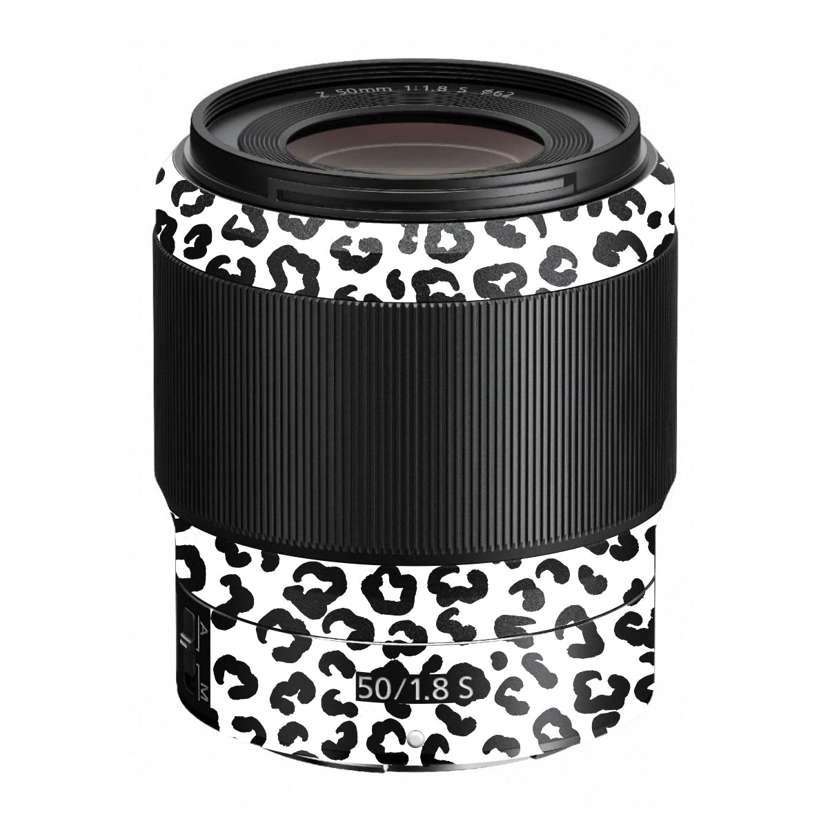White Leopard Nikon Nikkor Z 50mm F/1.8 S Camera Lens Skin