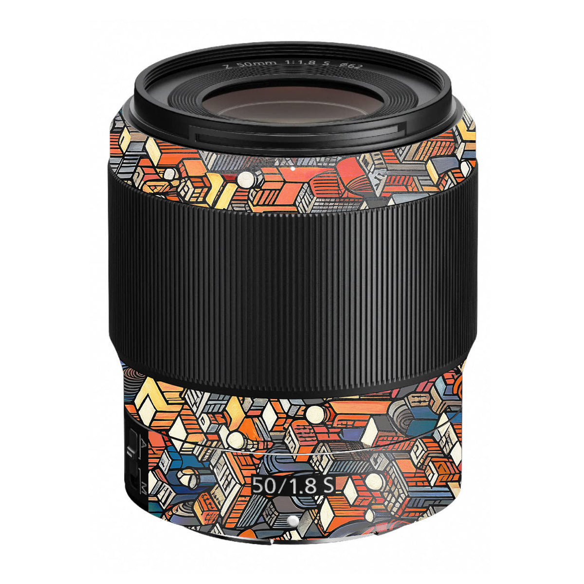 Isometric Cityscape Nikon Nikkor Z 50mm F/1.8 S Camera Lens Skin