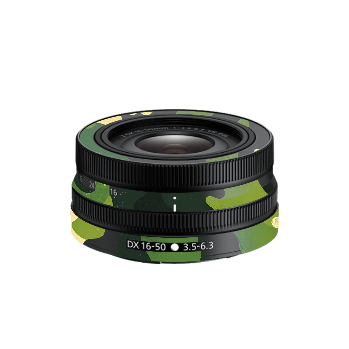 Camouflage Pattern Nikon Nikkor Z DX 16-50mm F/3.5-6.3 VR Camera Lens Skin