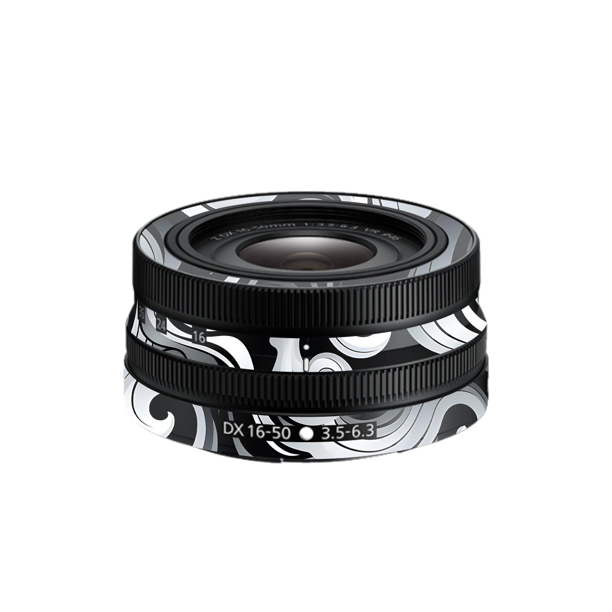 Smoke Swirl Nikon Nikkor Z DX 16-50mm F/3.5-6.3 VR Camera Lens Skin