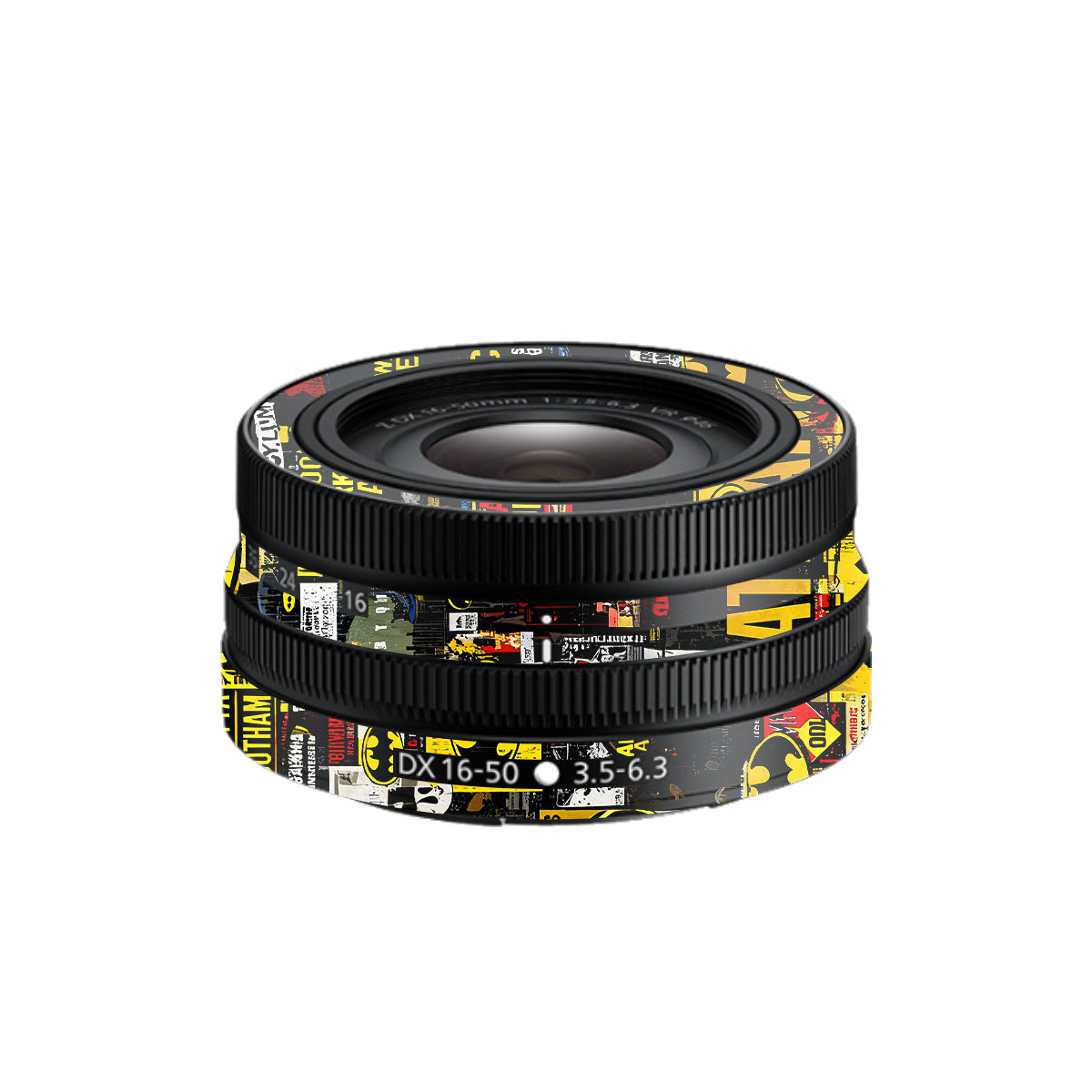 Batman Collage Nikon Nikkor Z DX 16-50mm F/3.5-6.3 VR Camera Lens Skin
