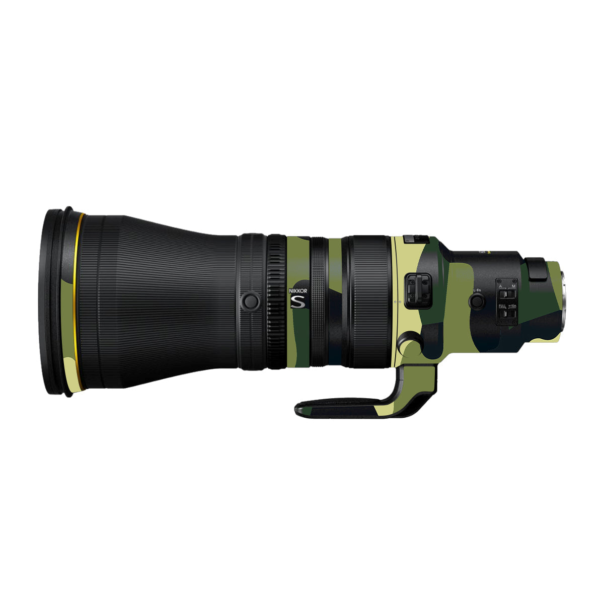 Forest Green Camo Nikon Nikkor Z 600mm F/4 TC VR S Camera Lens Skin