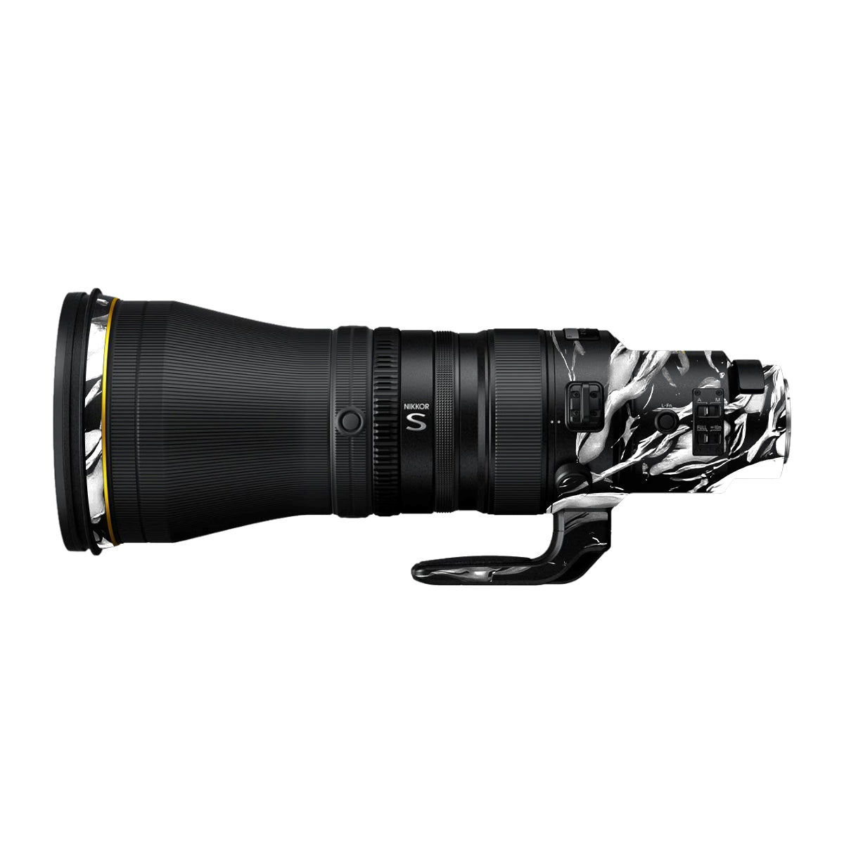 Venom Black Nikon Nikkor Z 600mm F/4 TC VR S Camera Lens Skin