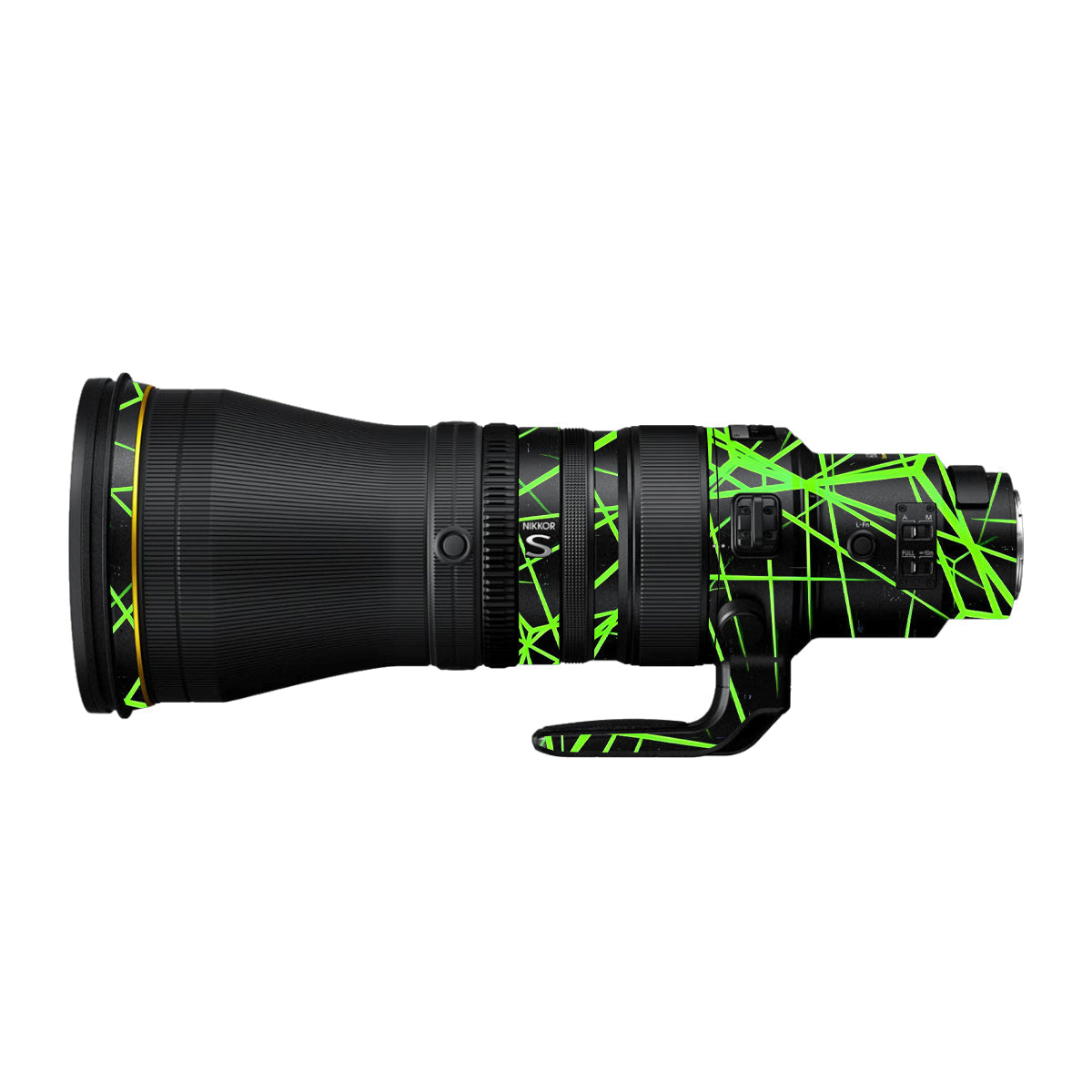 Neon Grid Nikon Nikkor Z 600mm F/4 TC VR S Camera Lens Skin