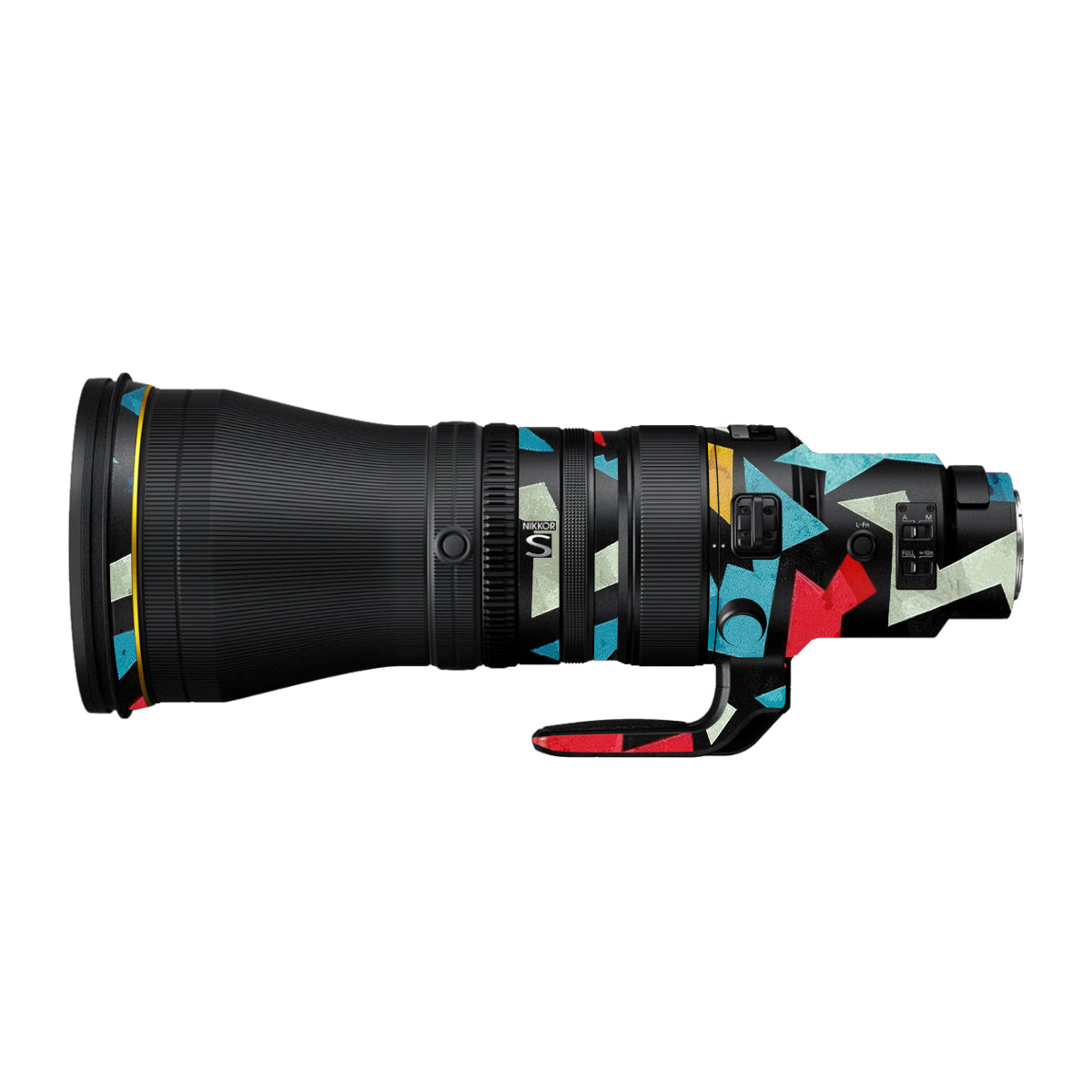Pop Art Lightning Nikon Nikkor Z 600mm F/4 TC VR S Camera Lens Skin