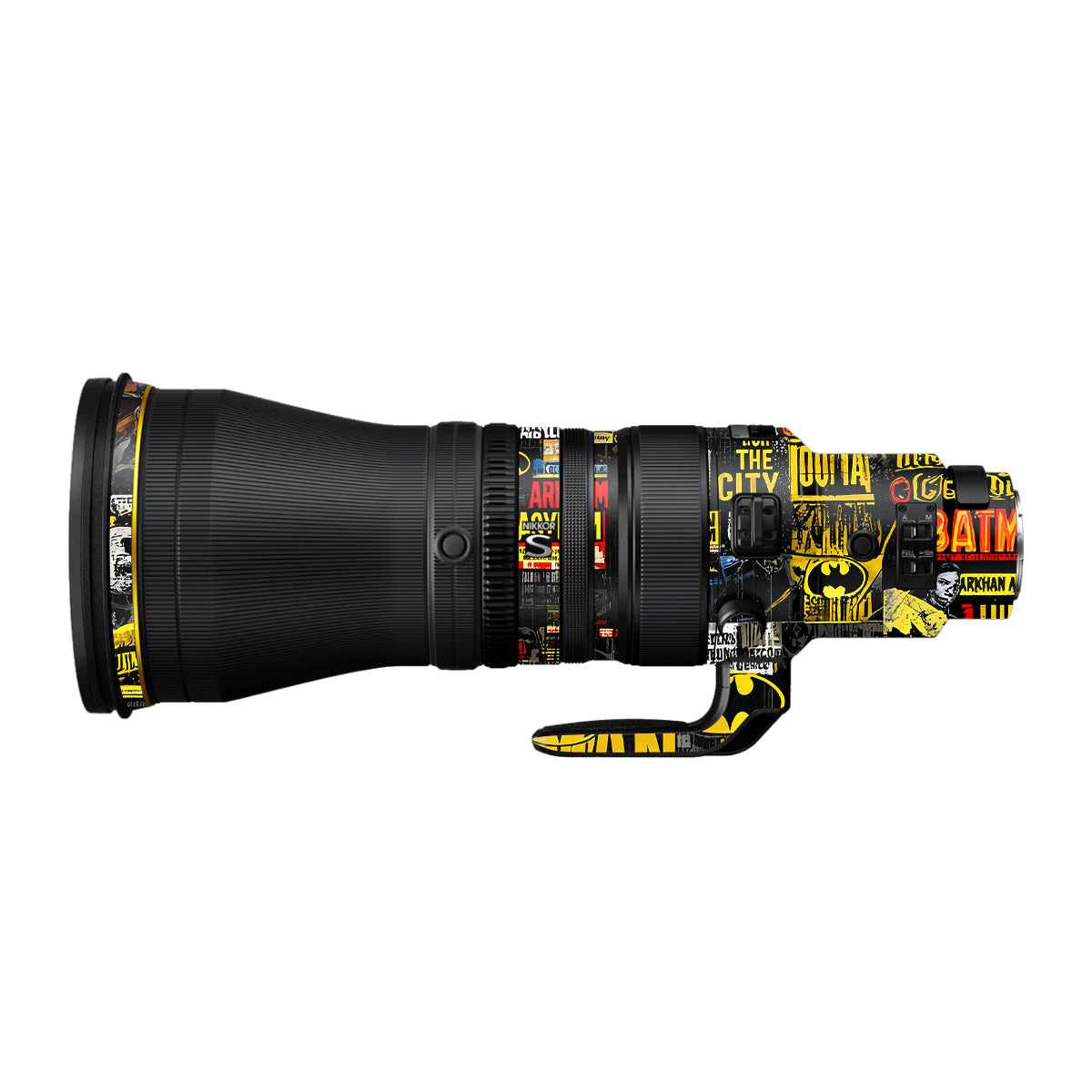 Batman Collage Nikon Nikkor Z 600mm F/4 TC VR S Camera Lens Skin