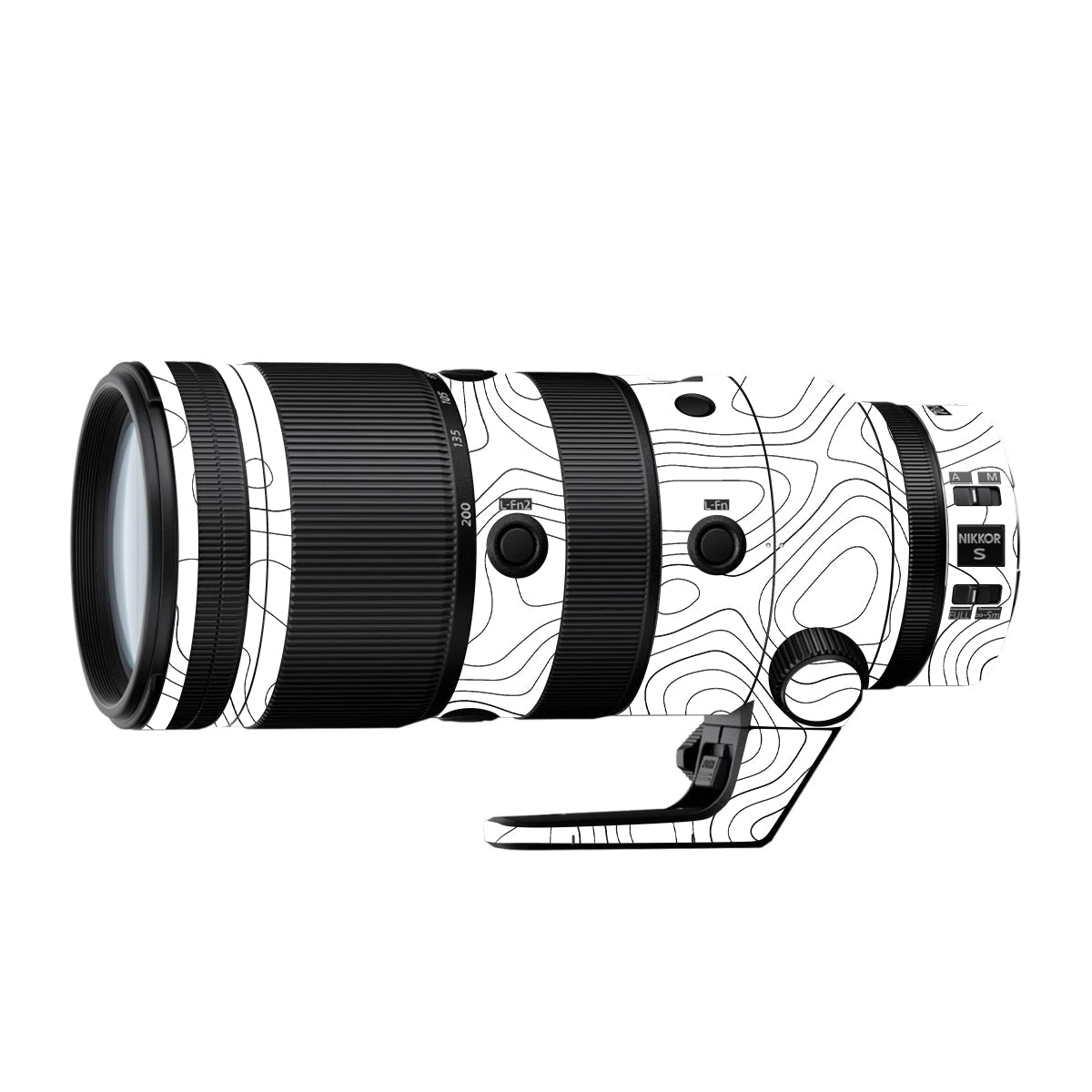 White Contour Design Nikon Nikkor Z 70-200mm F/2.8 Camera Lens Skin