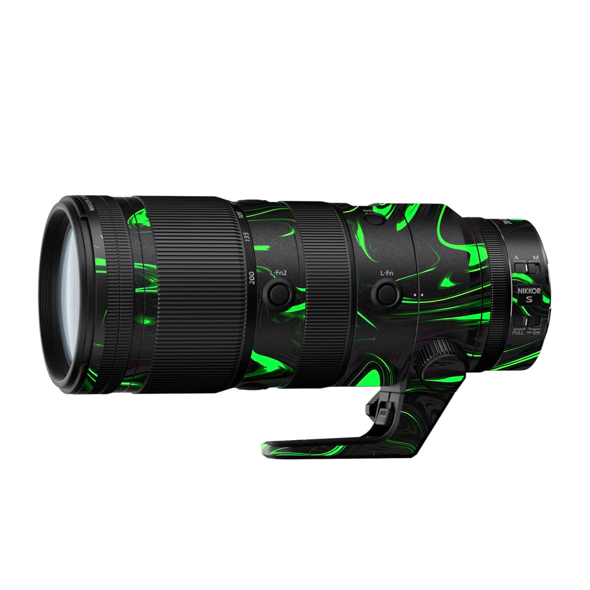 Green Liquid Pattern Nikon Nikkor Z 70-200mm F/2.8 Camera Lens Skin