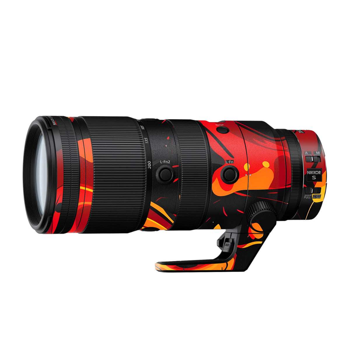 Lava Burst Nikon Nikkor Z 70-200mm F/2.8 Camera Lens Skin