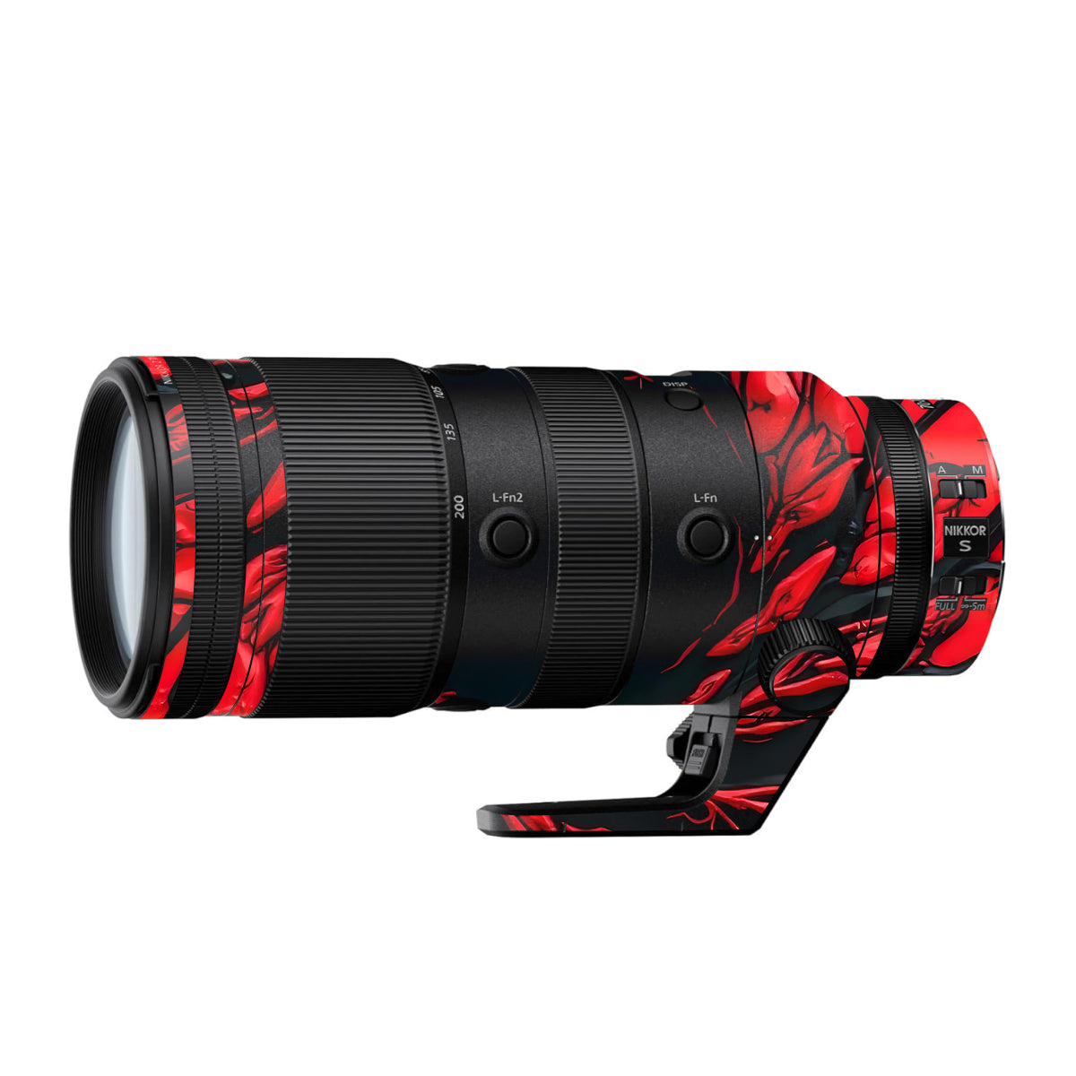 Venom Red Nikon Nikkor Z 70-200mm F/2.8 Camera Lens Skin