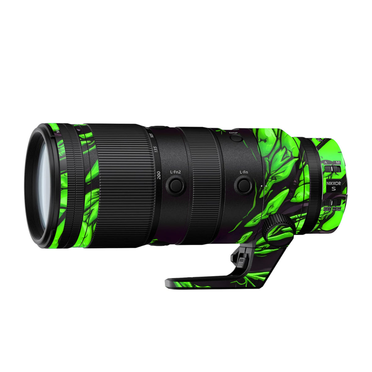 Venom Green Nikon Nikkor Z 70-200mm F/2.8 Camera Lens Skin