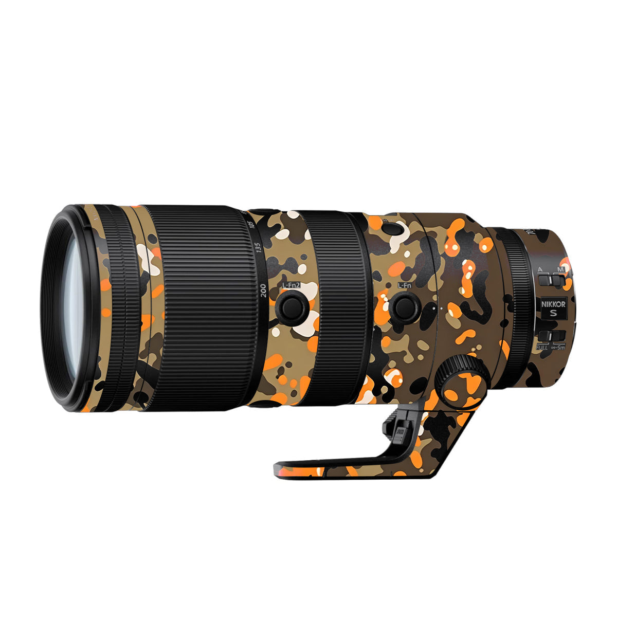 Orange Brown Spot Nikon Nikkor Z 70-200mm F/2.8 Camera Lens Skin