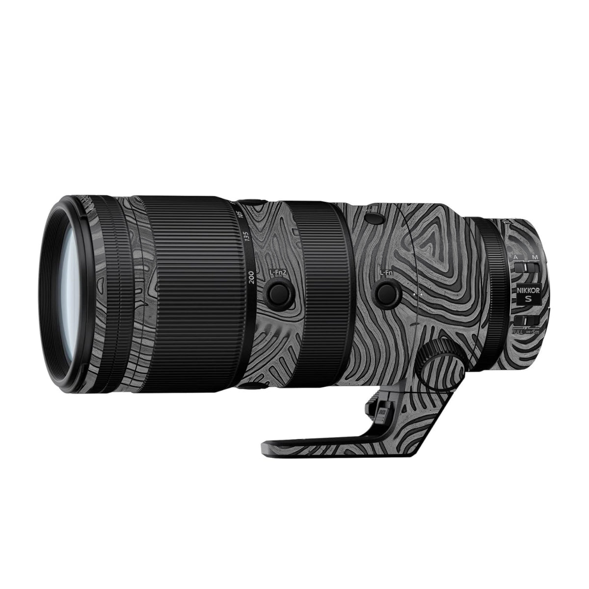 Monochrome Line Maze Nikon Nikkor Z 70-200mm F/2.8 Camera Lens Skin