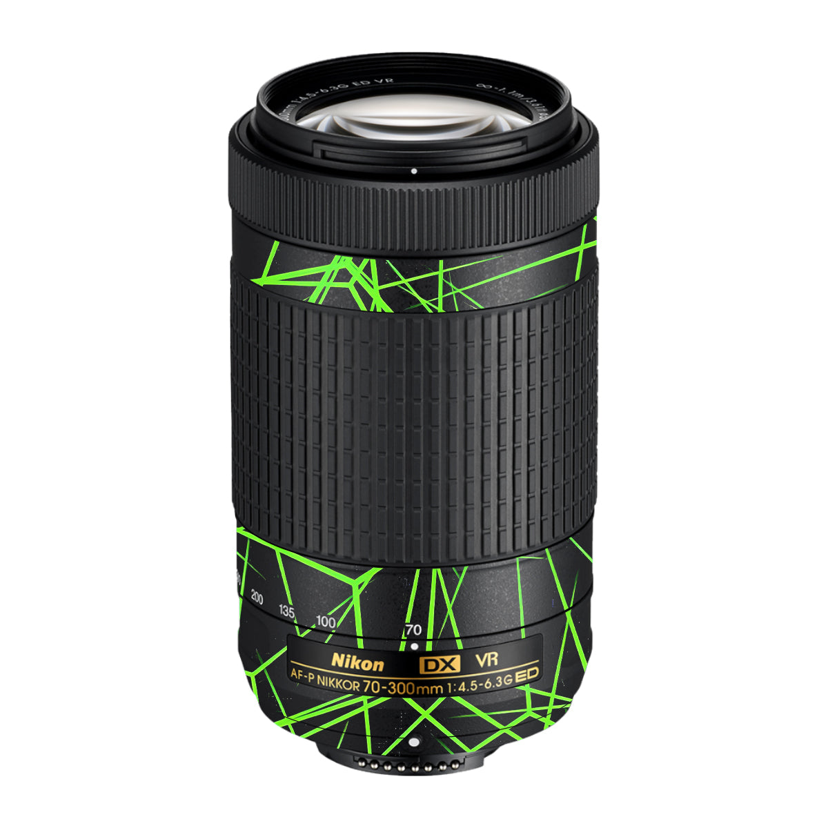 Neon Grid Nikon AF-P Nikkor 70-300mm F/4.5-6.3G ED VR Camera Lens Skin