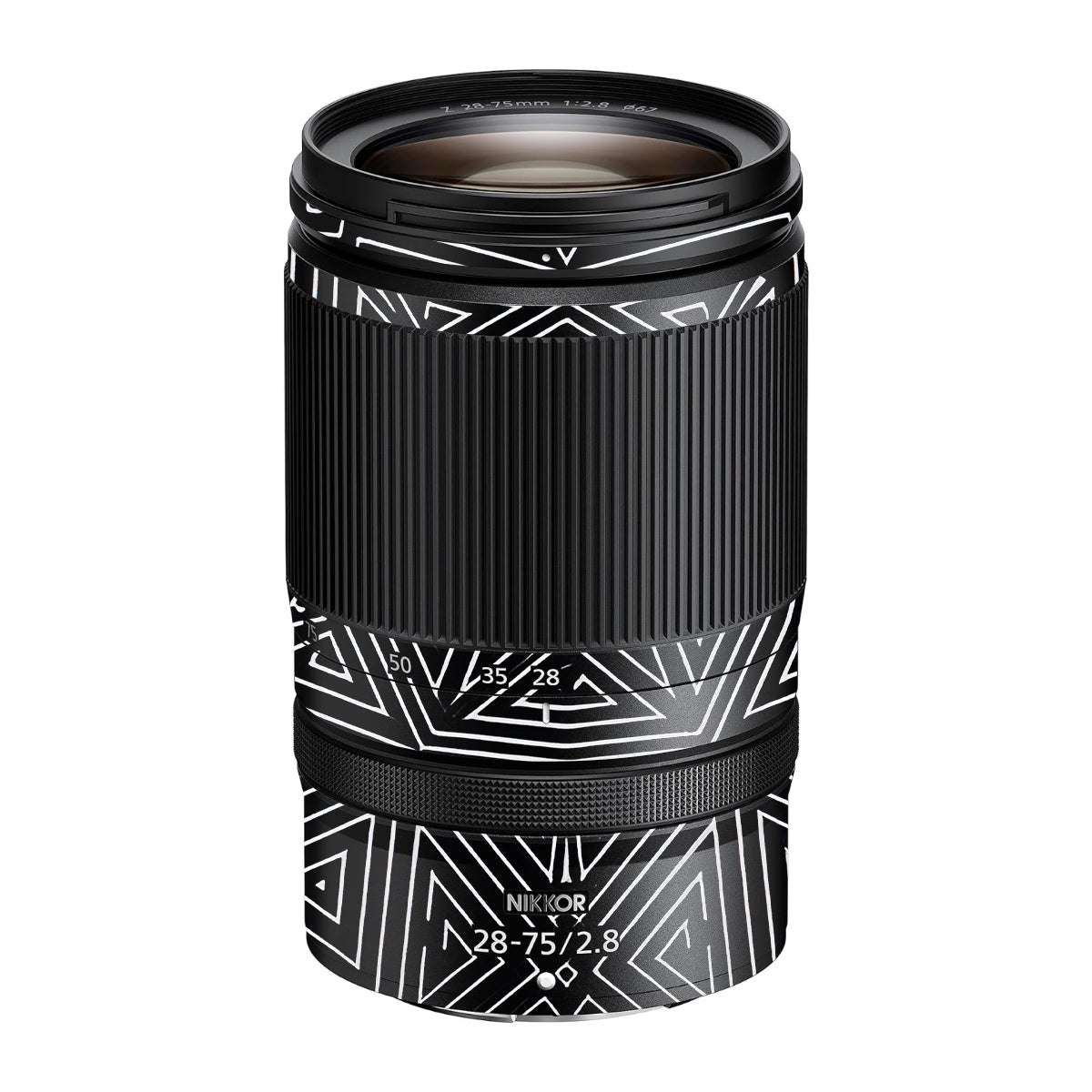 Geometric Pattern Nikon Nikkor Z 28-75mm F/2.8 Camera Lens Skin