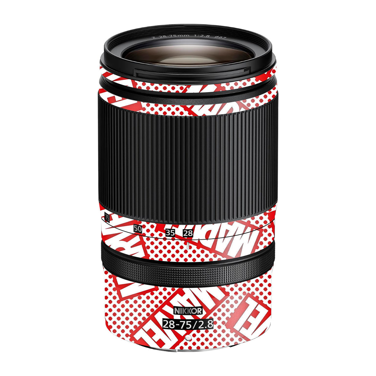Marvel Comics Nikon Nikkor Z 28-75mm F/2.8 Camera Lens Skin