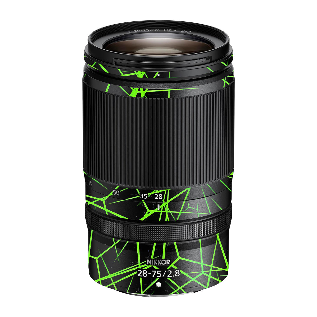 Neon Grid Nikon Nikkor Z 28-75mm F/2.8 Camera Lens Skin