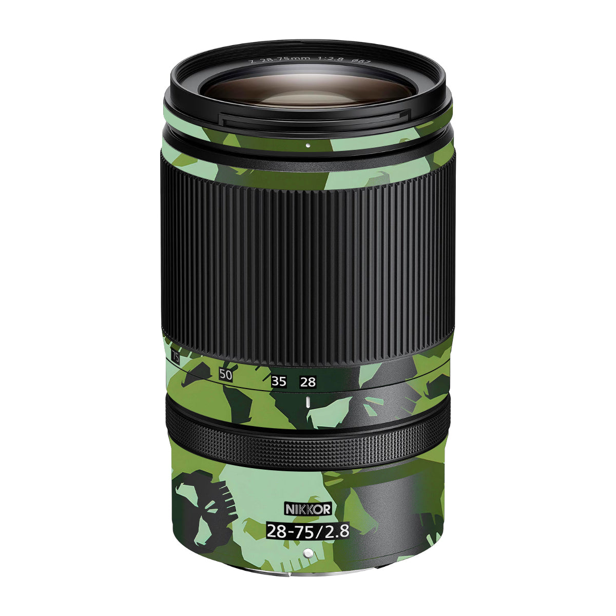 Tropic Camo Nikon Nikkor Z 28-75mm F/2.8 Camera Lens Skin