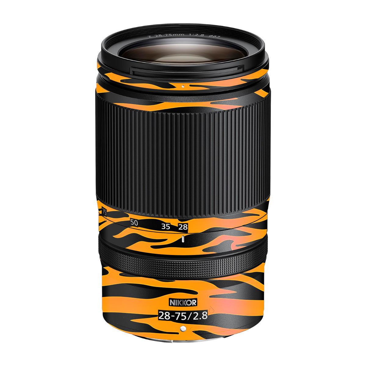 Savanna Tiger Stripes Nikon Nikkor Z 28-75mm F/2.8 Camera Lens Skin