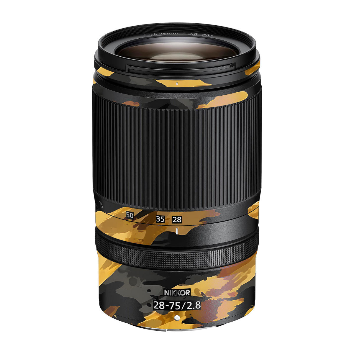 Camo Tiger Blend Nikon Nikkor Z 28-75mm F/2.8 Camera Lens Skin