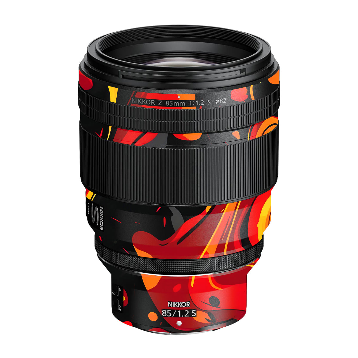 Lava Burst Nikon Nikkor Z 85mm F/1.2 S Camera Lens Skin