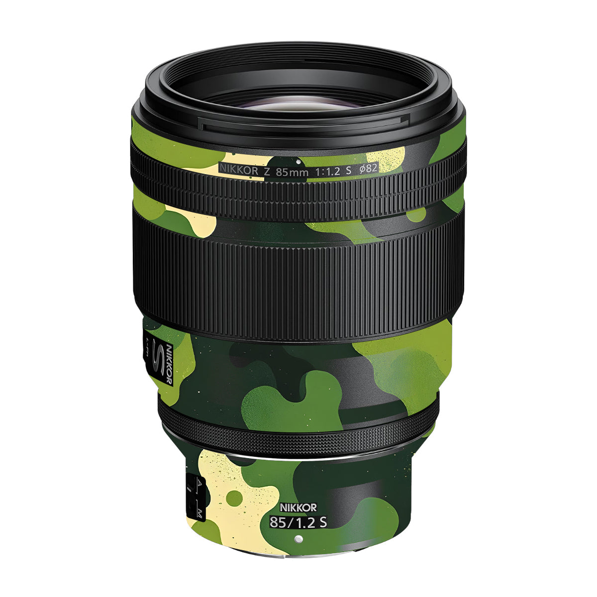 Camouflage Pattern Nikon Nikkor Z 85mm F/1.2 S Camera Lens Skin