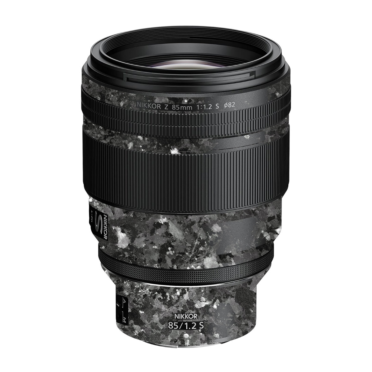 Black Granite Nikon Nikkor Z 85mm F/1.2 S Camera Lens Skin