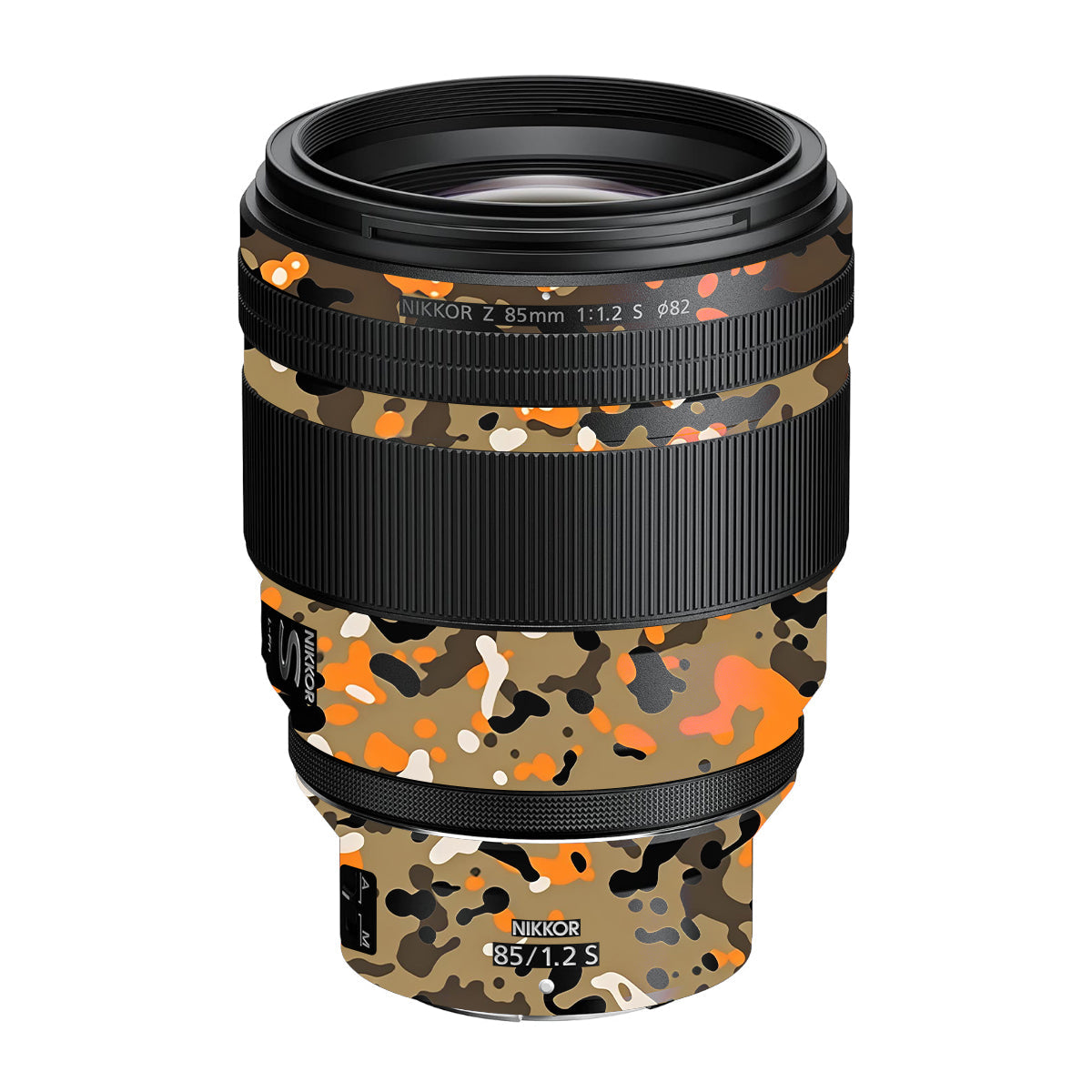 Orange Brown Spot Nikon Nikkor Z 85mm F/1.2 S Camera Lens Skin