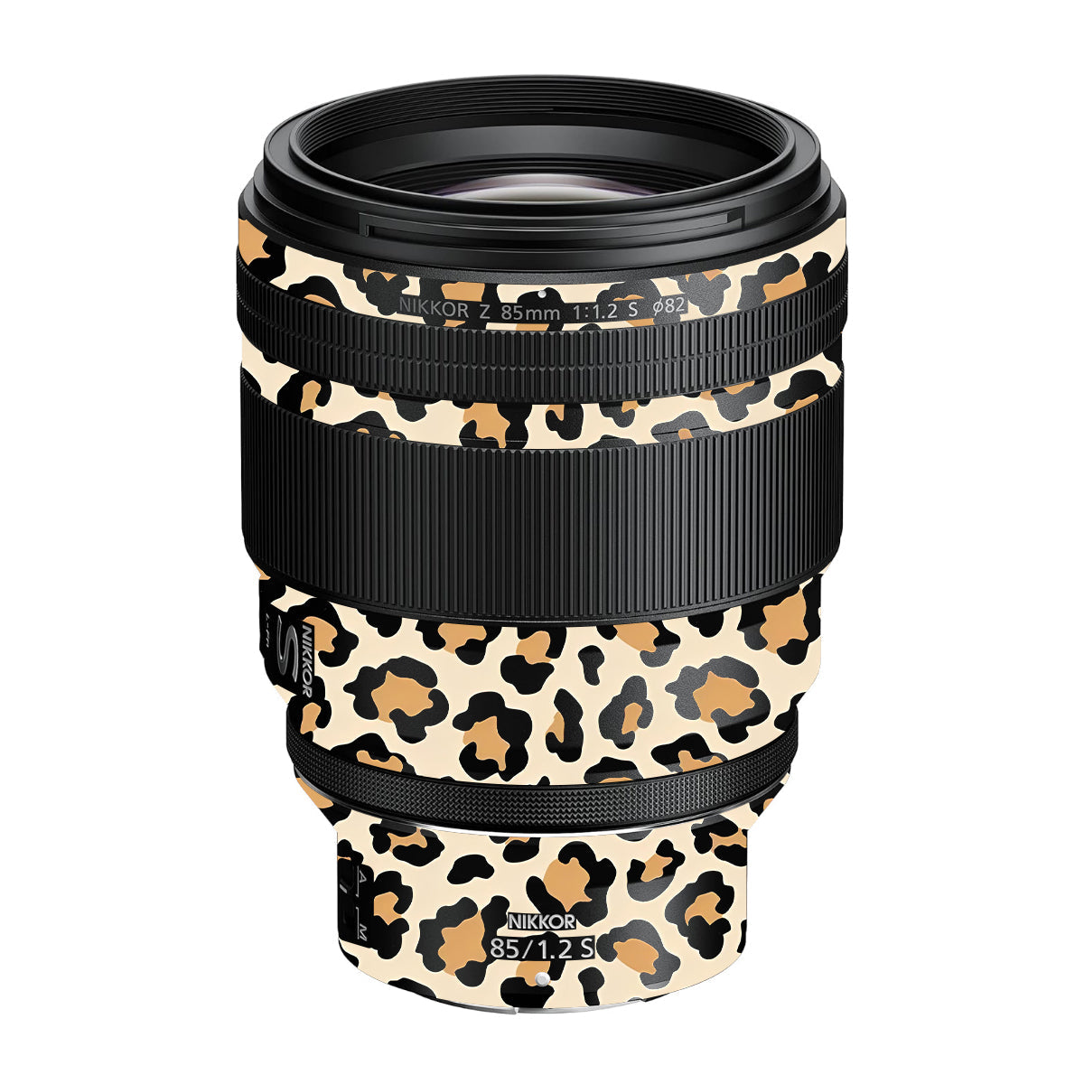 Sandy Leopard Spots Nikon Nikkor Z 85mm F/1.2 S Camera Lens Skin