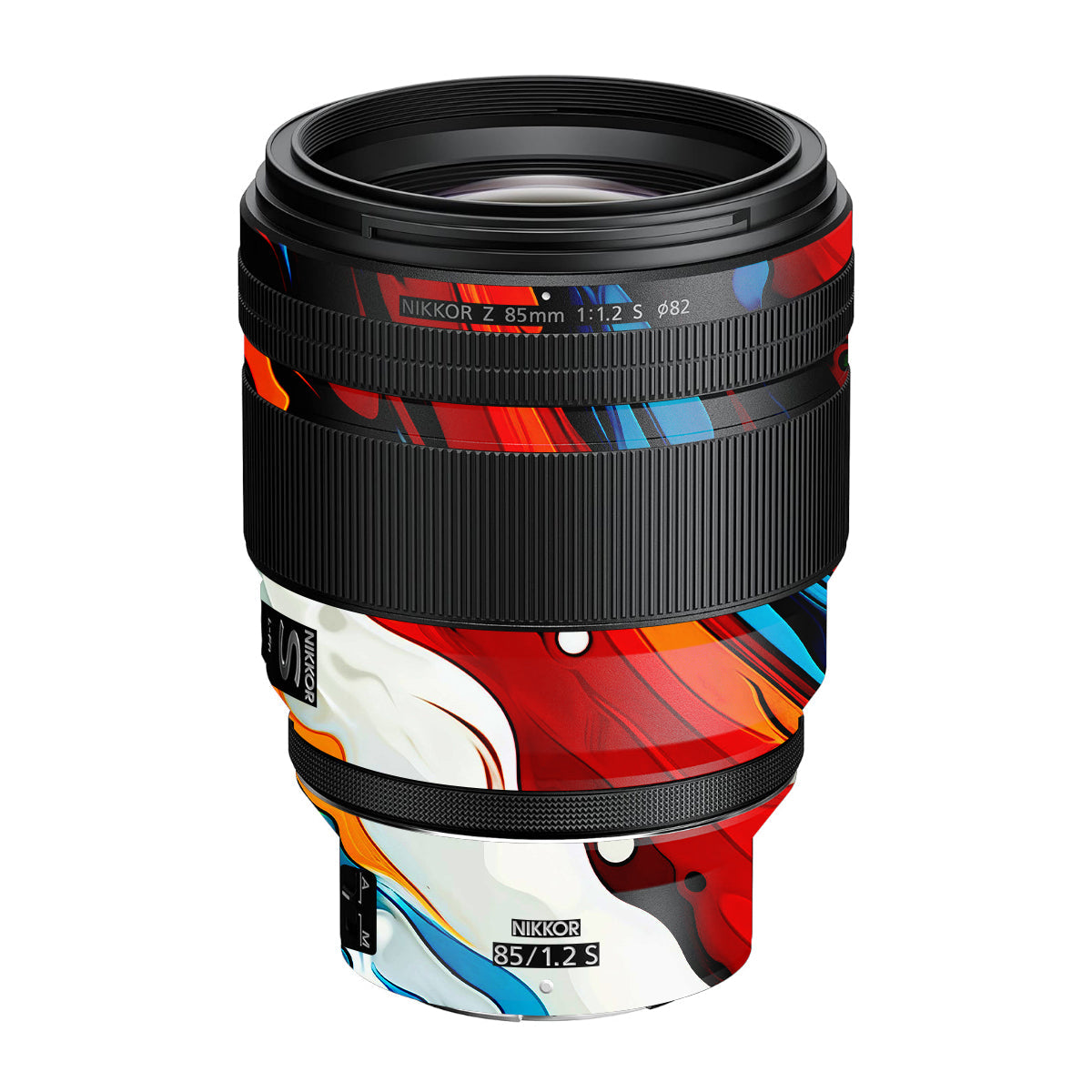 Fire & Ice Flow Nikon Nikkor Z 85mm F/1.2 S Camera Lens Skin