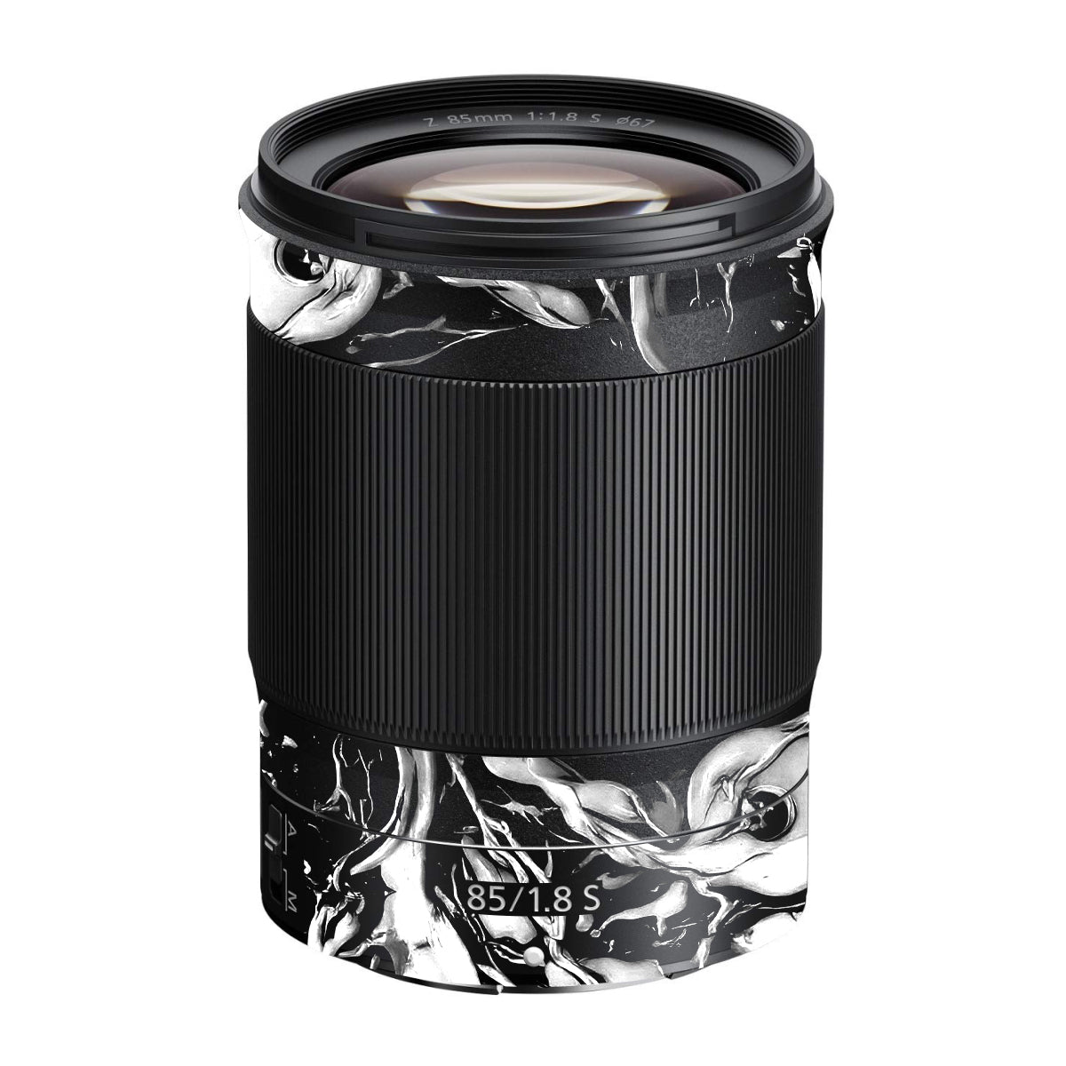 Venom Black Nikon Nikkor Z 85mm F/1.8 S Camera Lens Skin