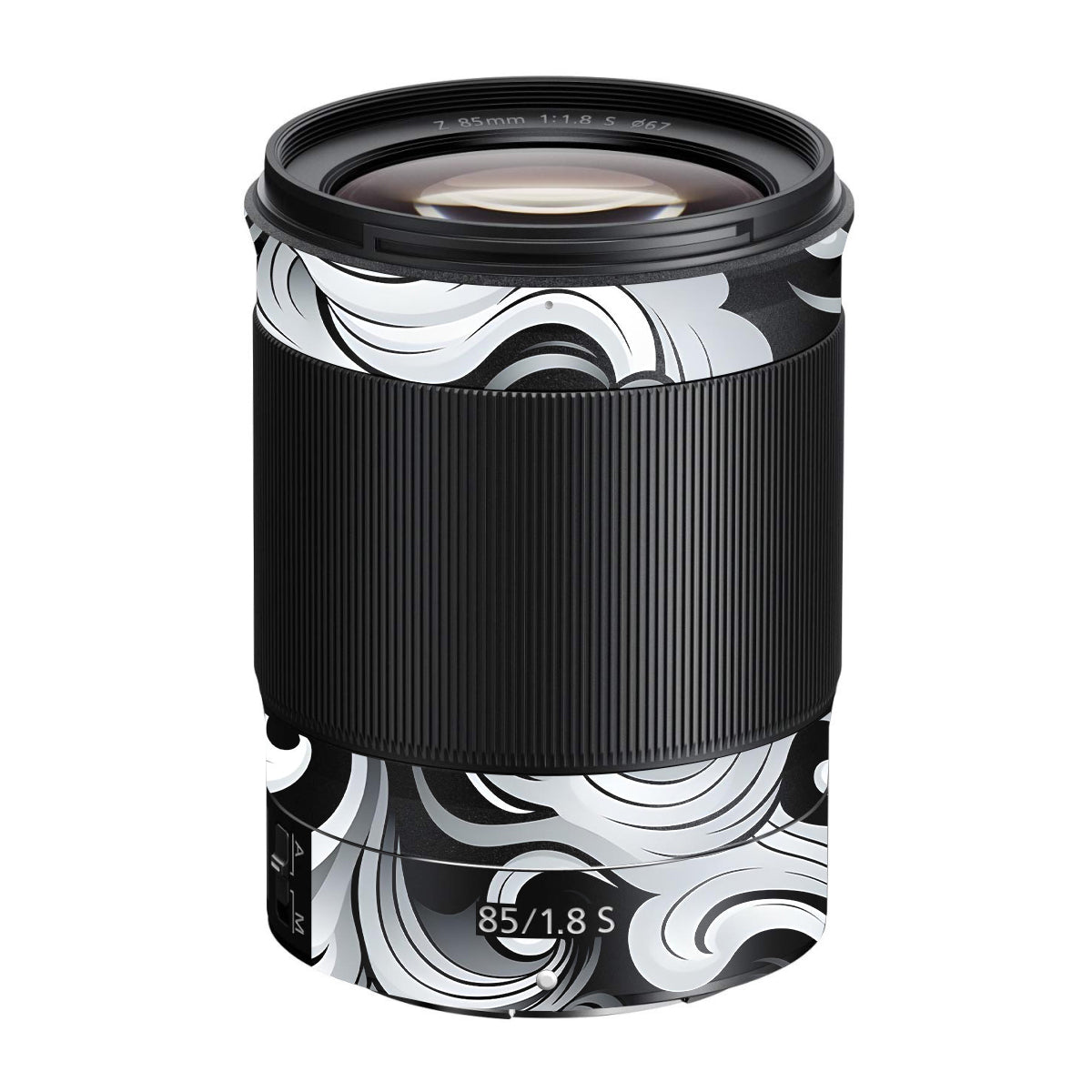 Smoke Swirl Nikon Nikkor Z 85mm F/1.8 S Camera Lens Skin
