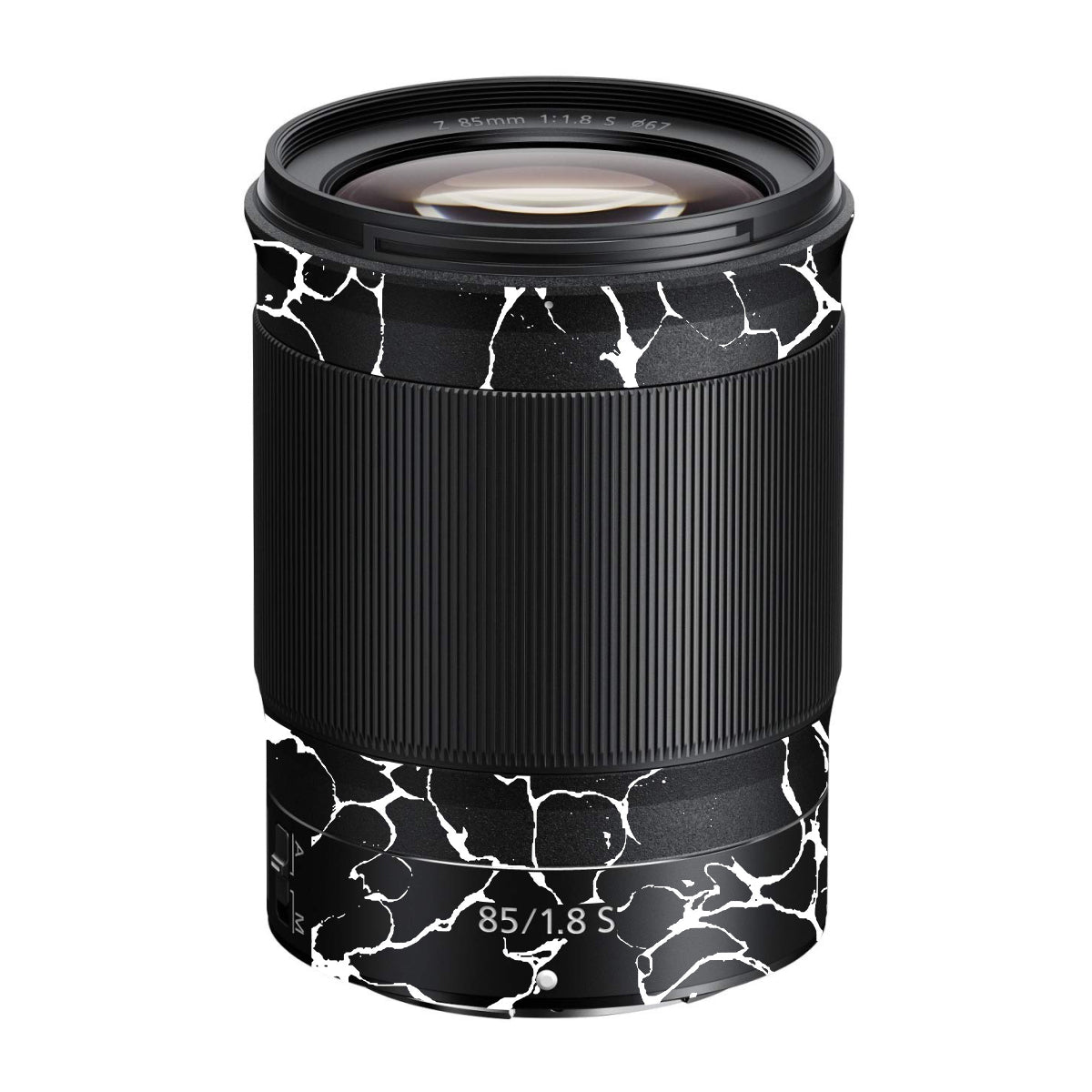 White Web Nikon Nikkor Z 85mm F/1.8 S Camera Lens Skin