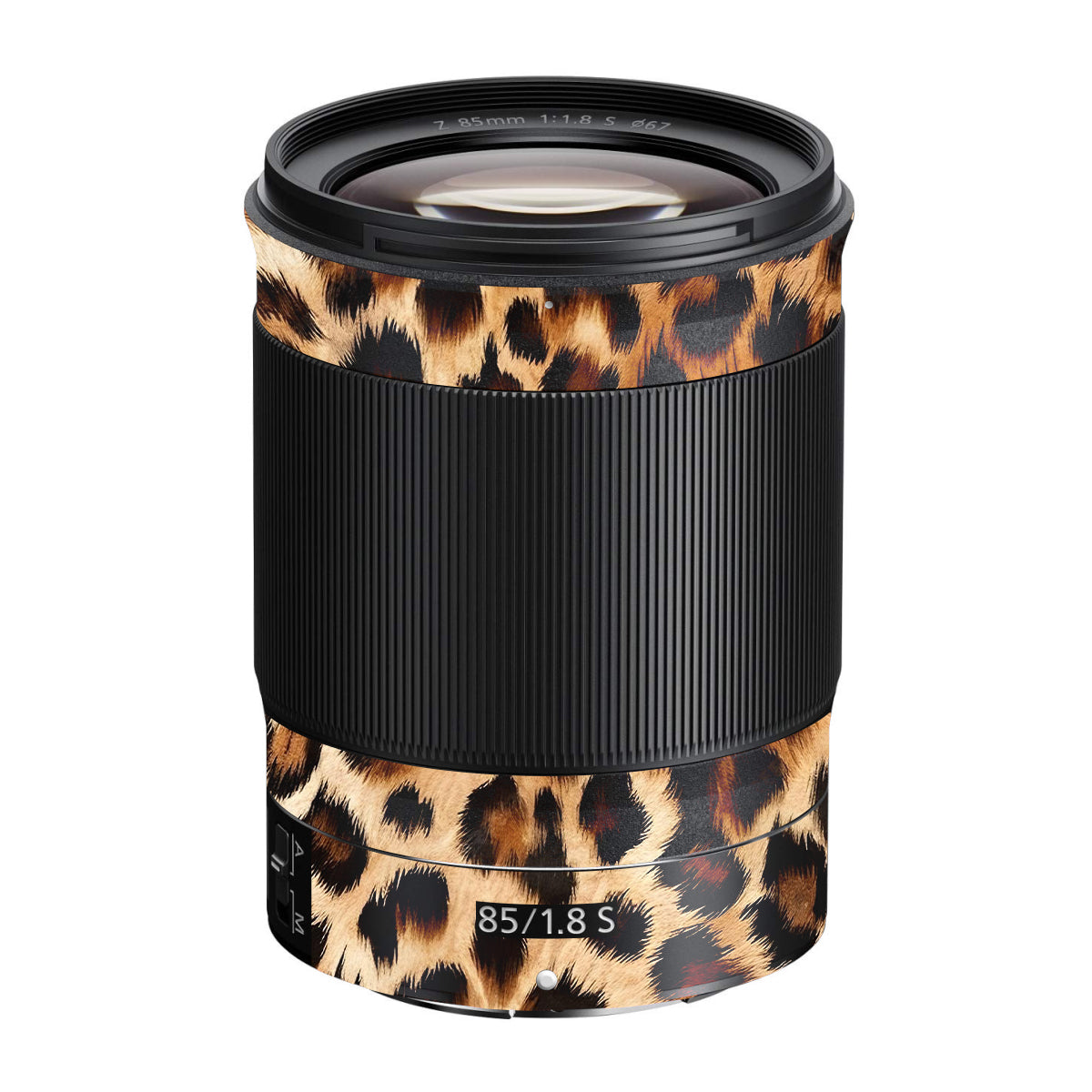 Classic Leopard Spots Nikon Nikkor Z 85mm F/1.8 S Camera Lens Skin