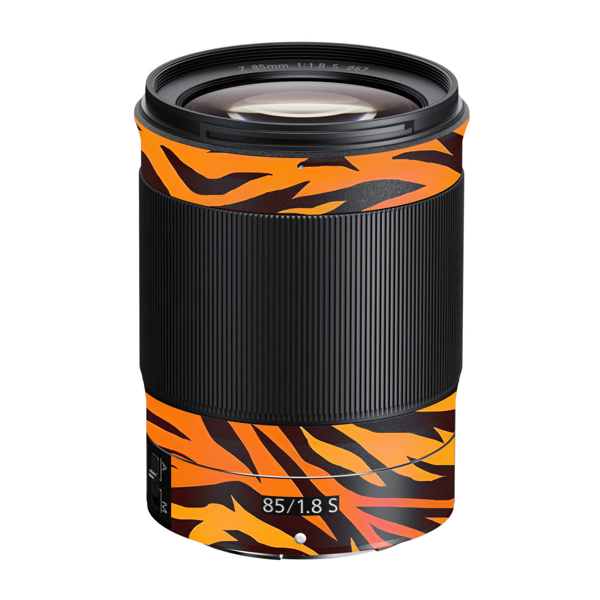 Wild Tiger Stripes Nikon Nikkor Z 85mm F/1.8 S Camera Lens Skin