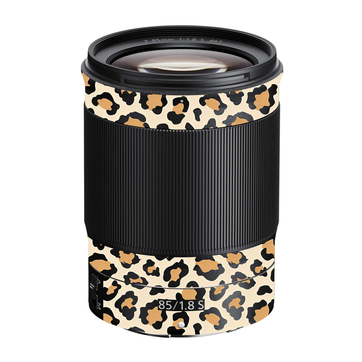 Sandy Leopard Spots Nikon Nikkor Z 85mm F/1.8 S Camera Lens Skin