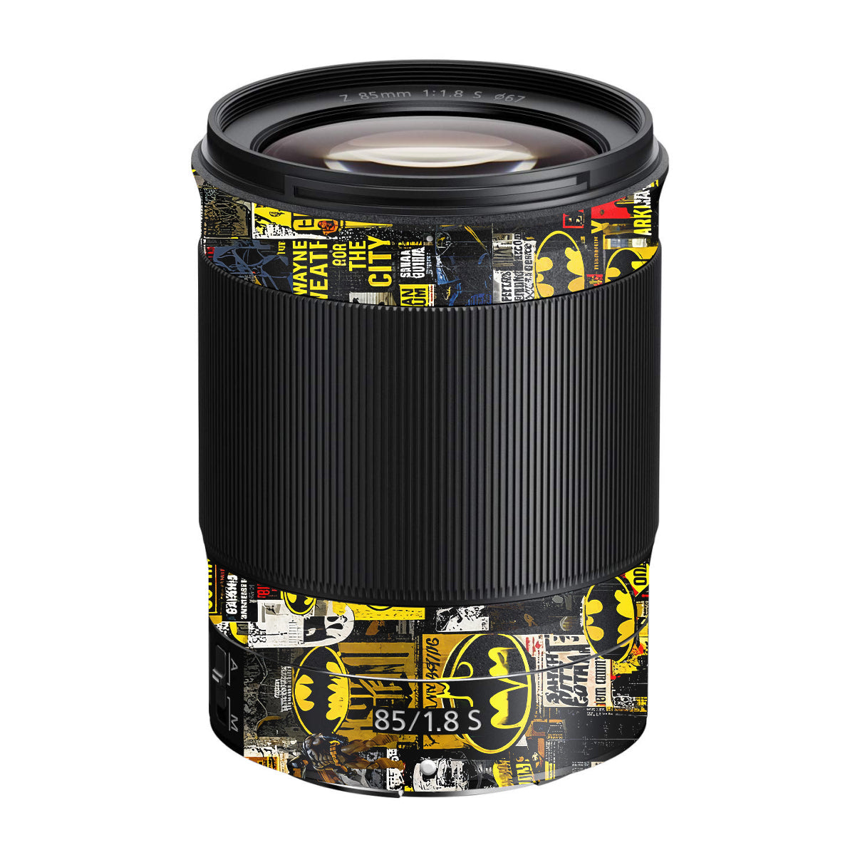 Batman Collage Nikon Nikkor Z 85mm F/1.8 S Camera Lens Skin