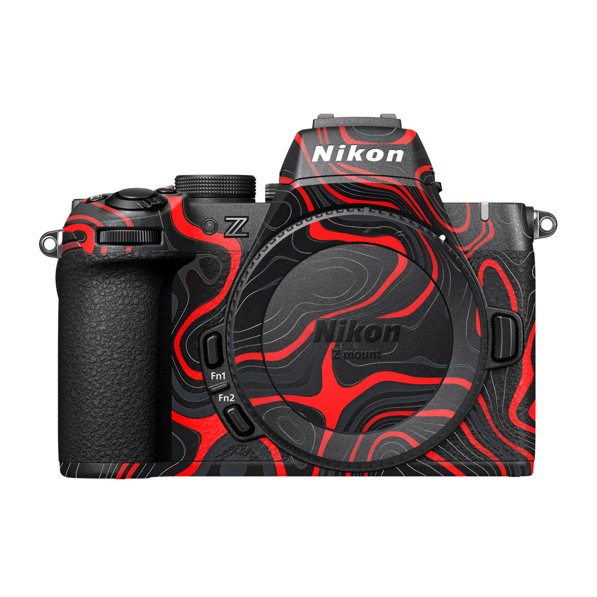 Crimson Waves Nikon Z50 II Camera Skin