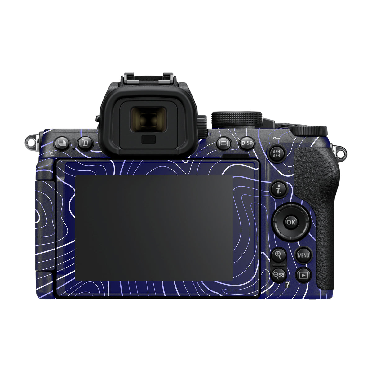 Deep Blue Contour Nikon Z50 II Camera Skin