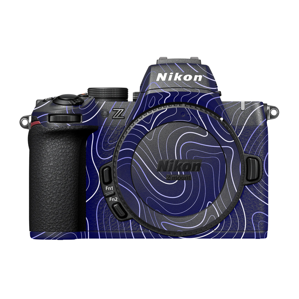 Deep Blue Contour Nikon Z50 II Camera Skin